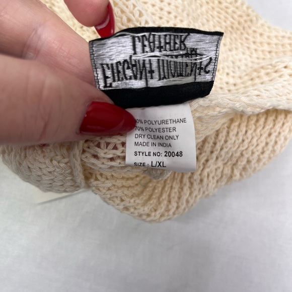 Elegant Moments CROCHET MINI DRESS WITH CUT-OUT SIDES‎ - Picture 7 of 7